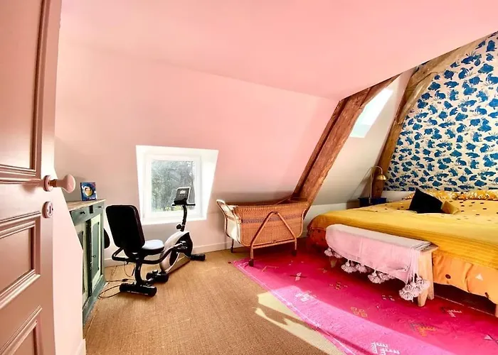 Сasa de vacaciones Belle Maison De Famille Perche Avec Piscine