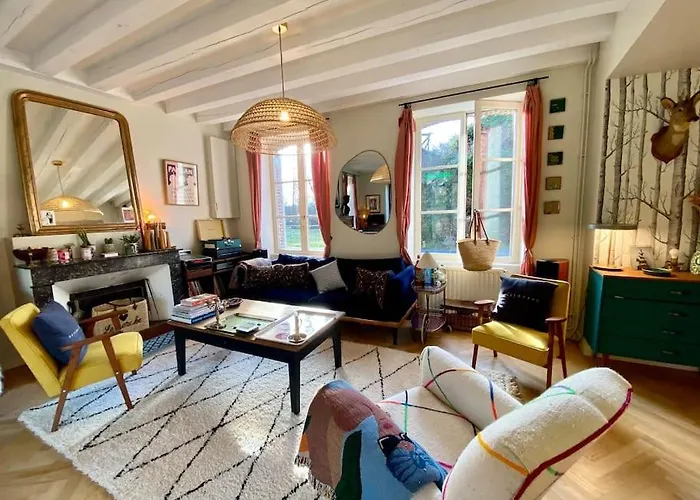 Belle Maison De Famille Perche Avec Piscine